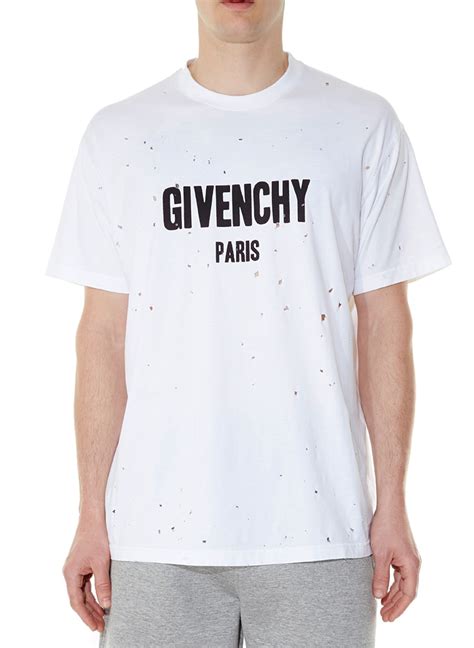 givenchy paris dress shirt|givenchy top with holes.